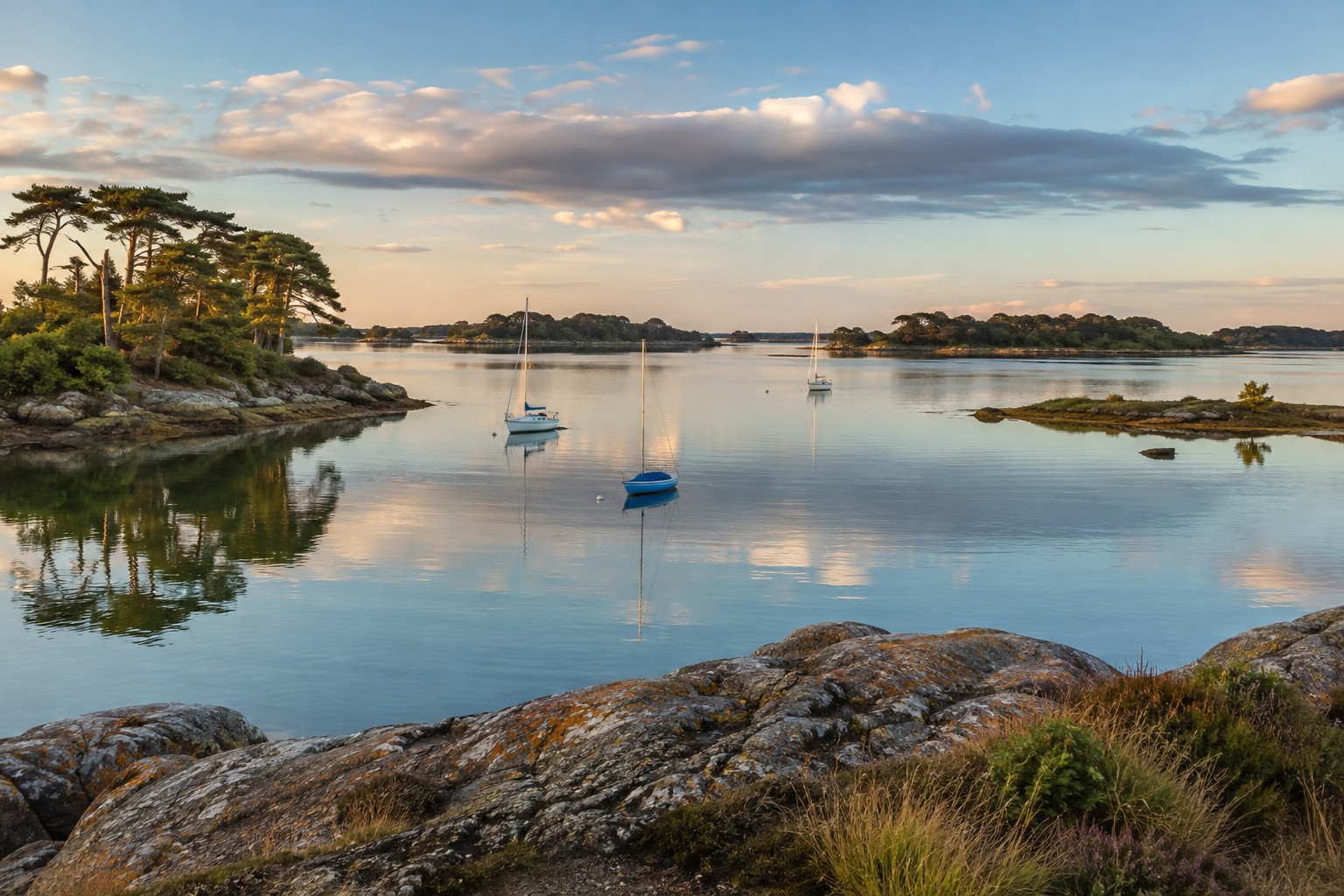Paysage du golfe du Morbihan