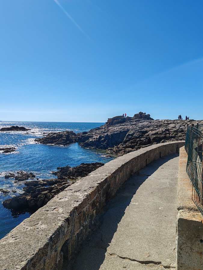Sentier côtier sur la presqu’île de Quiberon